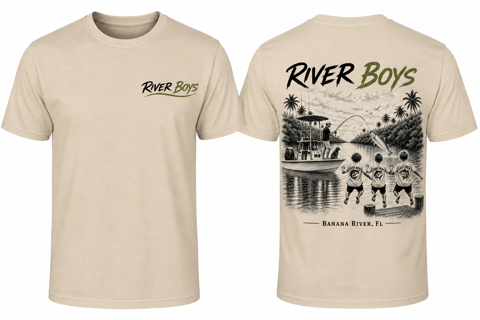 River Boys Crew T-Shirt